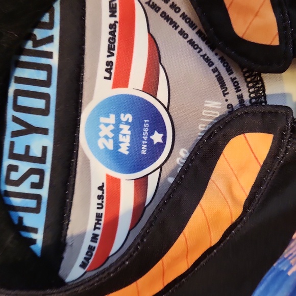 LOGO INFUSION BOWLING SHIRT SIZE 2XL - Picture 3 of 4